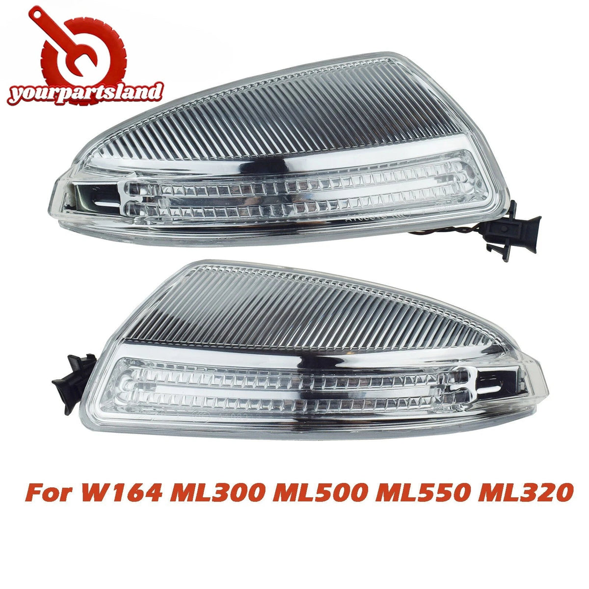 Rearview Mirror Turn Signal Lamp Light LH RH For Mercedes W204 C250 C300 C350 6B93BC-57