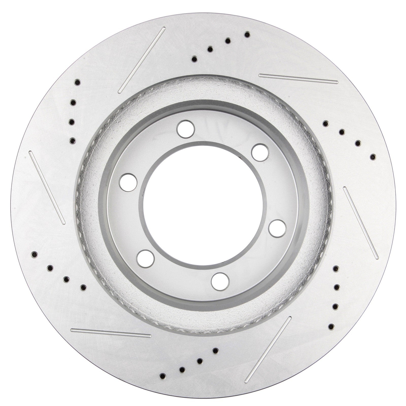 Front Drilled Brake Rotors Black Pair 2 for Toyota Tacoma FJ Cruiser 4Runner V6 6B93BC-57