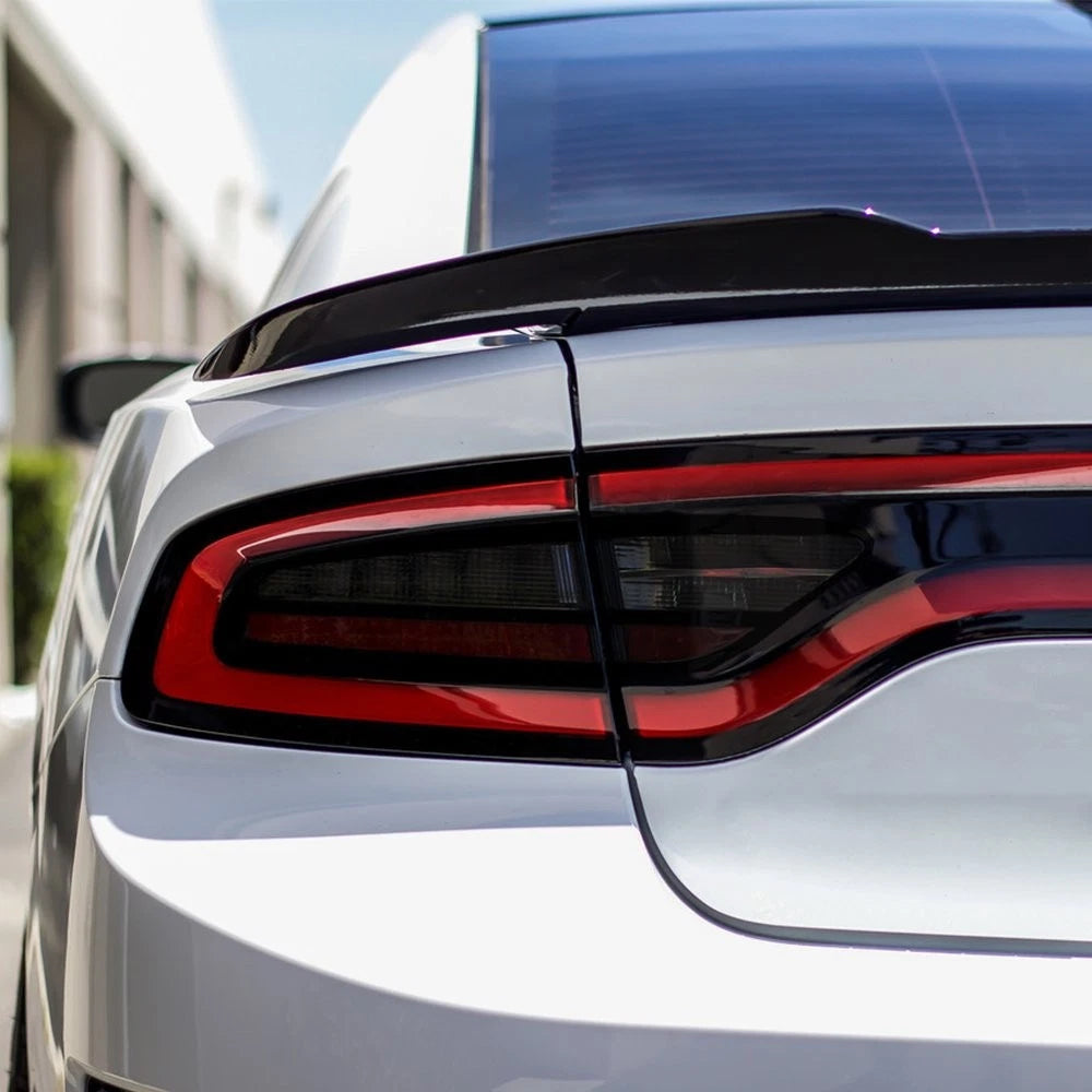 For 15-22 DODGE CHARGER Tail Light Rear Tint PreCut Overlay Vinyl Decal Dark EOA 6B93BC-57