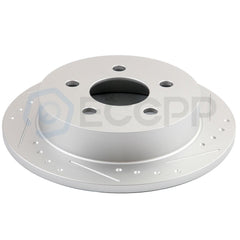 Front Rear Rotors + Ceramic Pad for 1999 - 2002 2003 2004 2005 Pontiac Grand Am 6B93BC-57