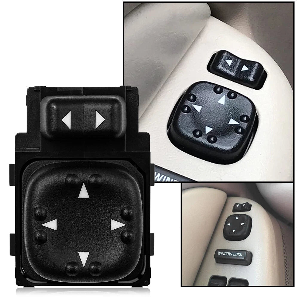 Left Driver Power Mirror Switch Control 15045085 Fits Chevy Silverado GMC Sierra 6B93BC-57