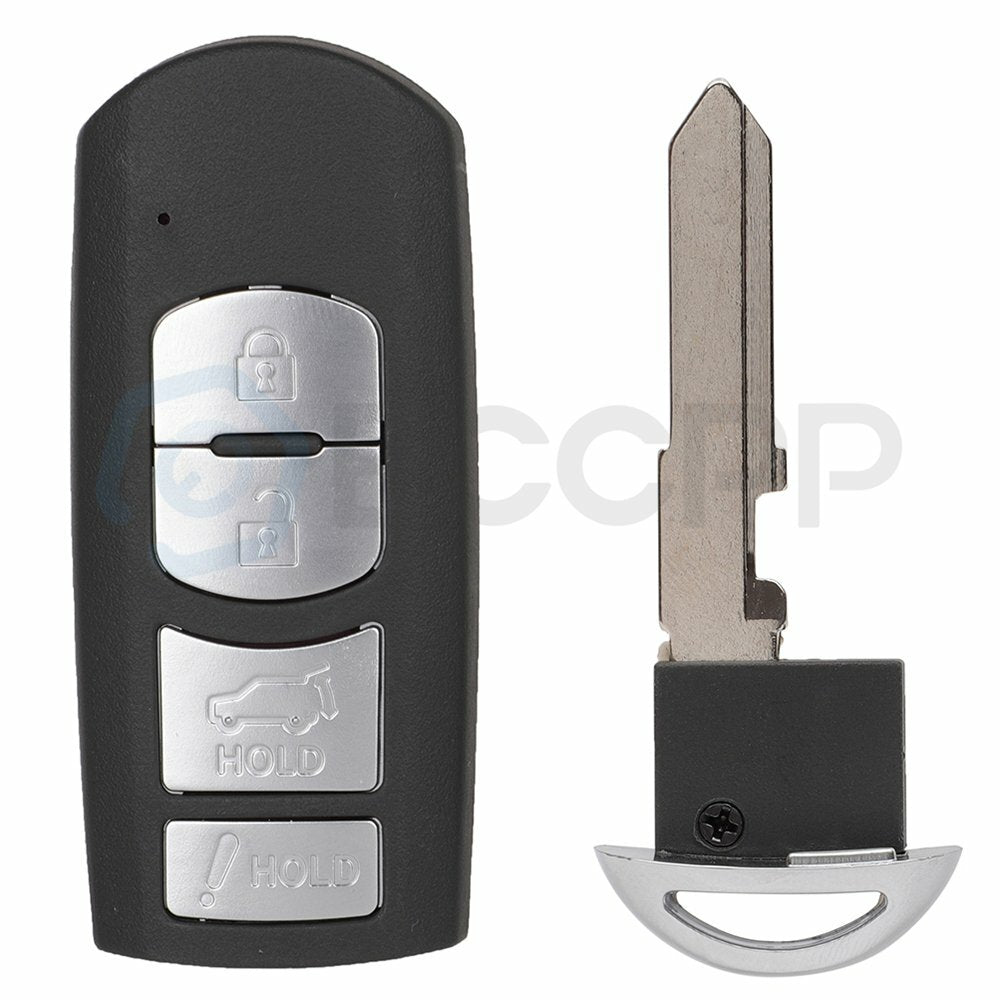 2 For Mazda CX-9 CX-5 2016 2017 2018 2019 Remote Keyless Entry System 4 Buttons 6B93BC-57