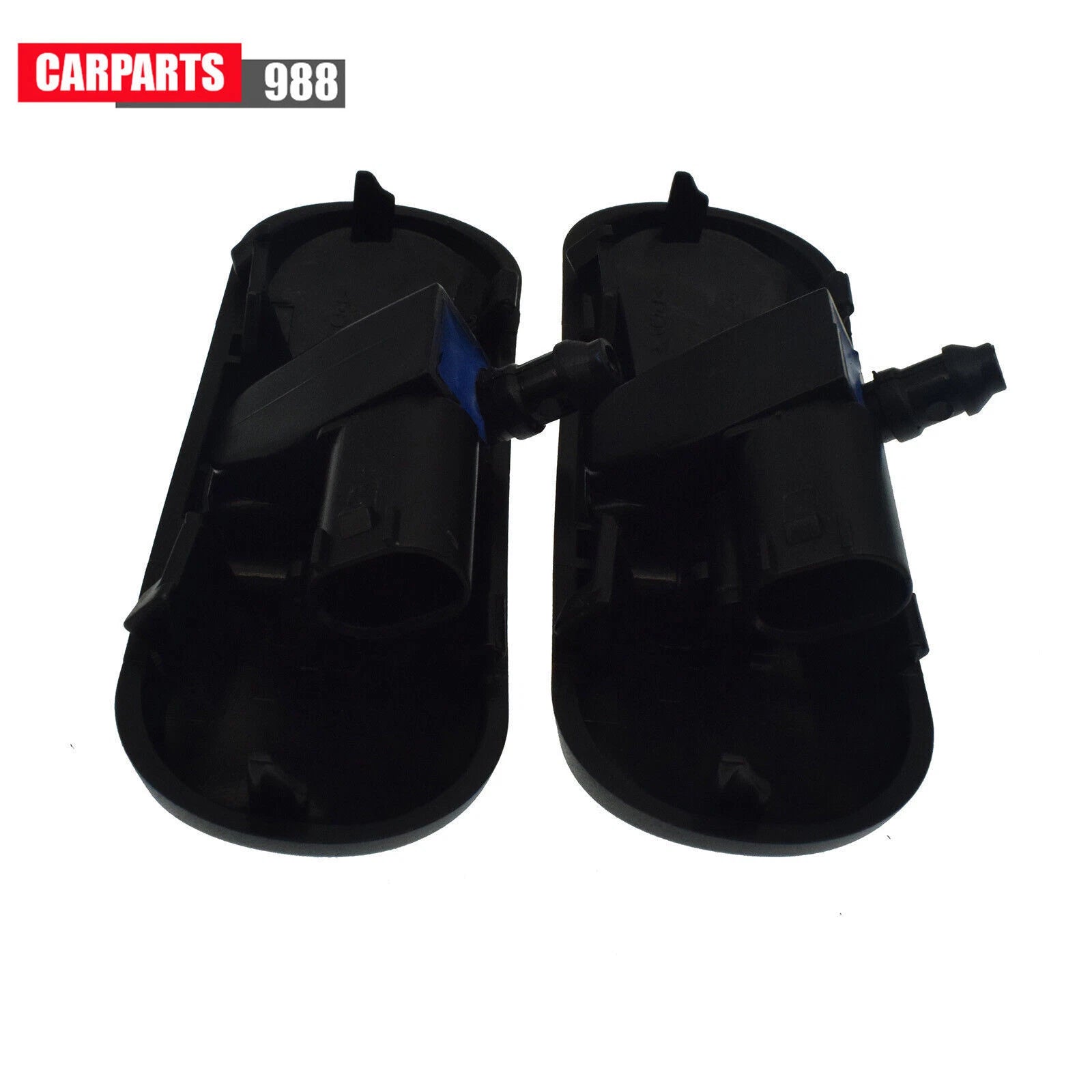 Pair Windshield Washer Spray Nozzle Heated For VW Jetta Golf Mk5 Mk6 Passat B6 6B93BC-57