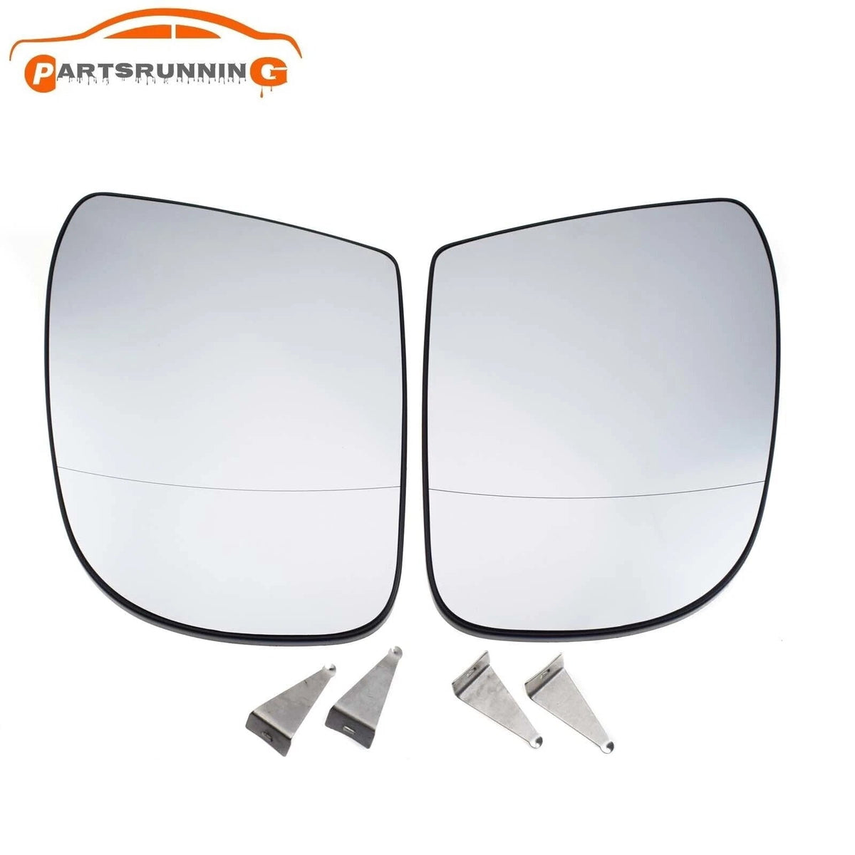 2x Left &Right Mirror Glass Heated For Mercedes Benz W164 W251 V251 X164 ML GL R 6B93BC-57