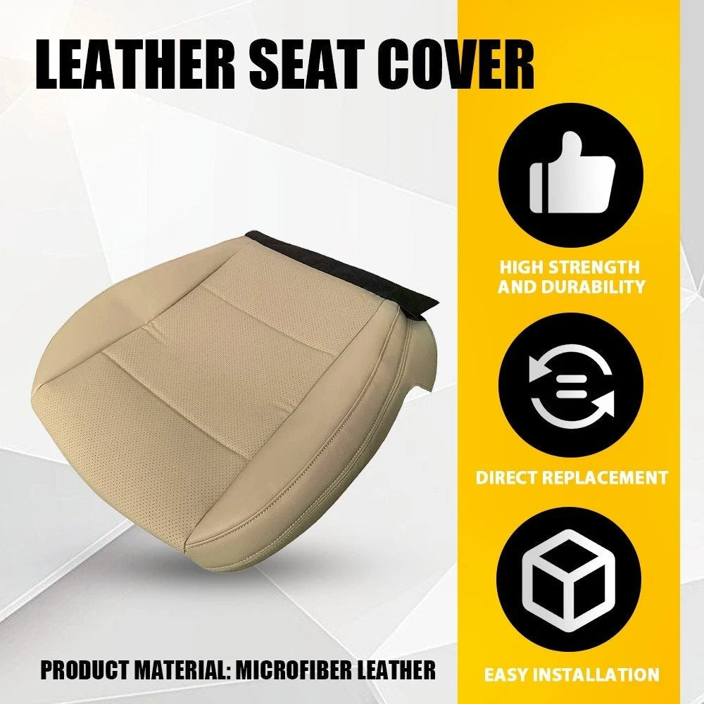 For Subaru Outback 2015-2017 Driver Perforated Leather Bottom Seat Cover Tan EA 6B93BC-57