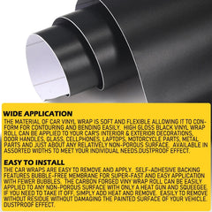 Autoparts Matte Vinyl Wrap Car Sticker Decal Film Bubble Free 150cm*30cm EOA 6B93BC-57