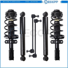 For Saturn Ion 2003-2007  Front  Rear Complete Struts Shock Sway Bar