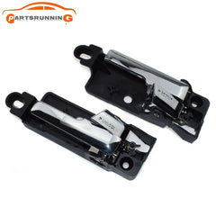 Chrome Interior Door Handle Rear Left Right for 2006-12 Ford Fusion 6E5Z5422601B 6B93BC-57