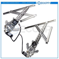 For 2002 Lincoln Blackwood Front Left Right Power Window Regulator With Motor 6B93BC-57