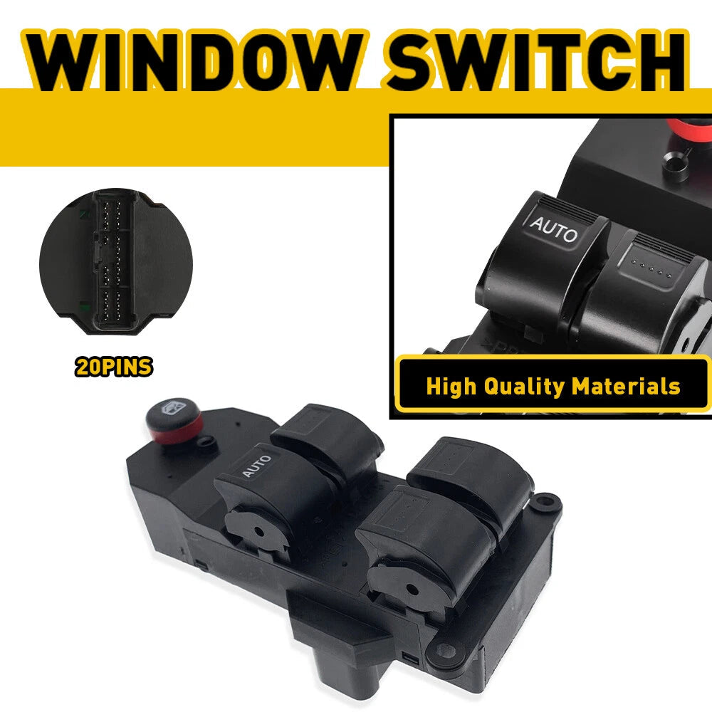 For 2002-2006 Honda CR-V CRV Electric Power Window Master Control Door Switch EA 6B93BC-57