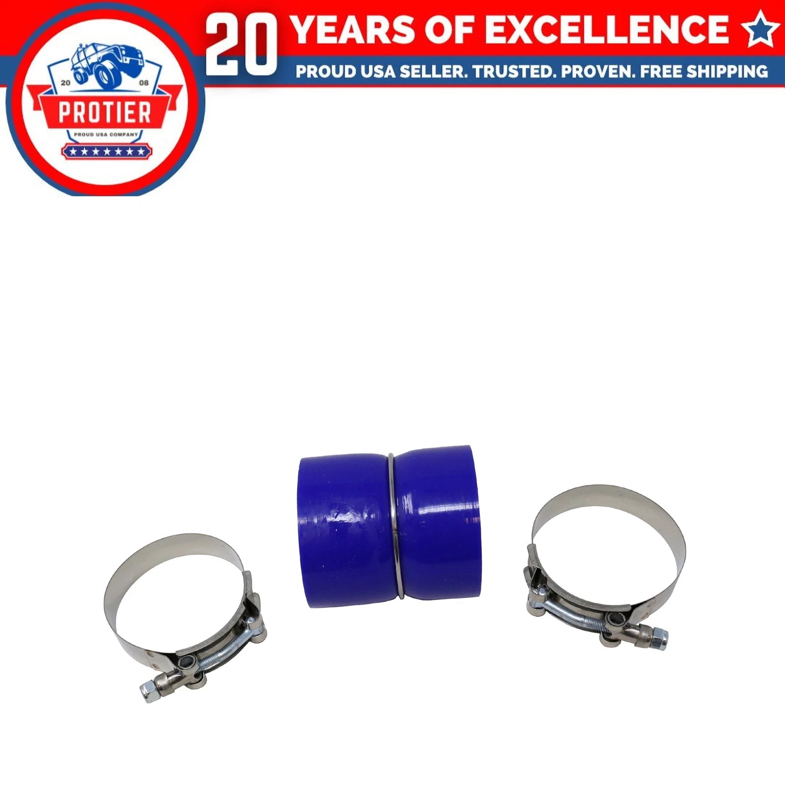 Intercooler Hose Kit Engine To Pipe Fits Ford F-250 Super Duty F-350 Super Duty 6B93BC-57
