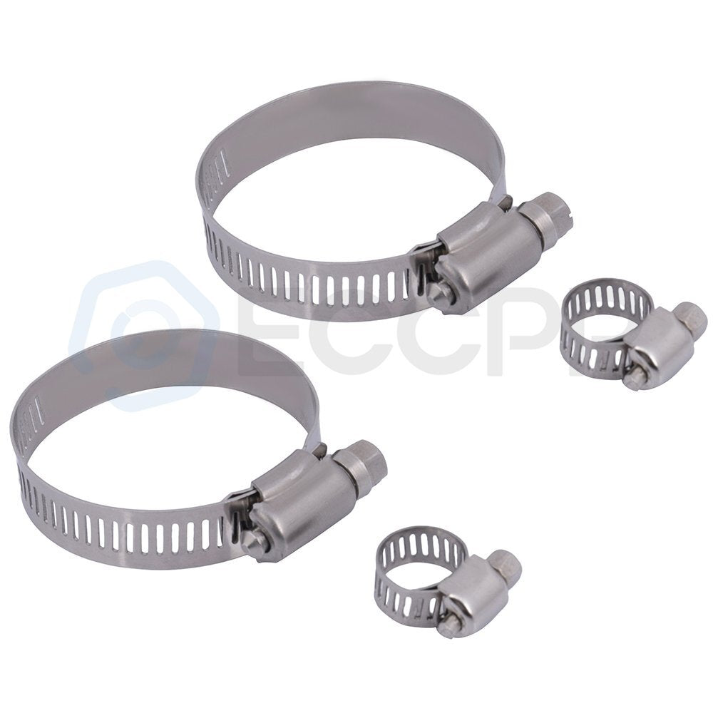 Radiator For 00-02 Chrysler Neon Dodge Neon with Universal Oil Hose Clamps Kit 6B93BC-57