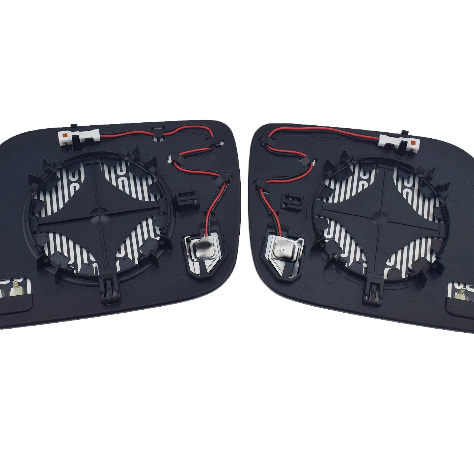 LH & RH Rearview Mirror Glass Heated w/Blind Spot for 2011-2019 Ford Explorer 6B93BC-57