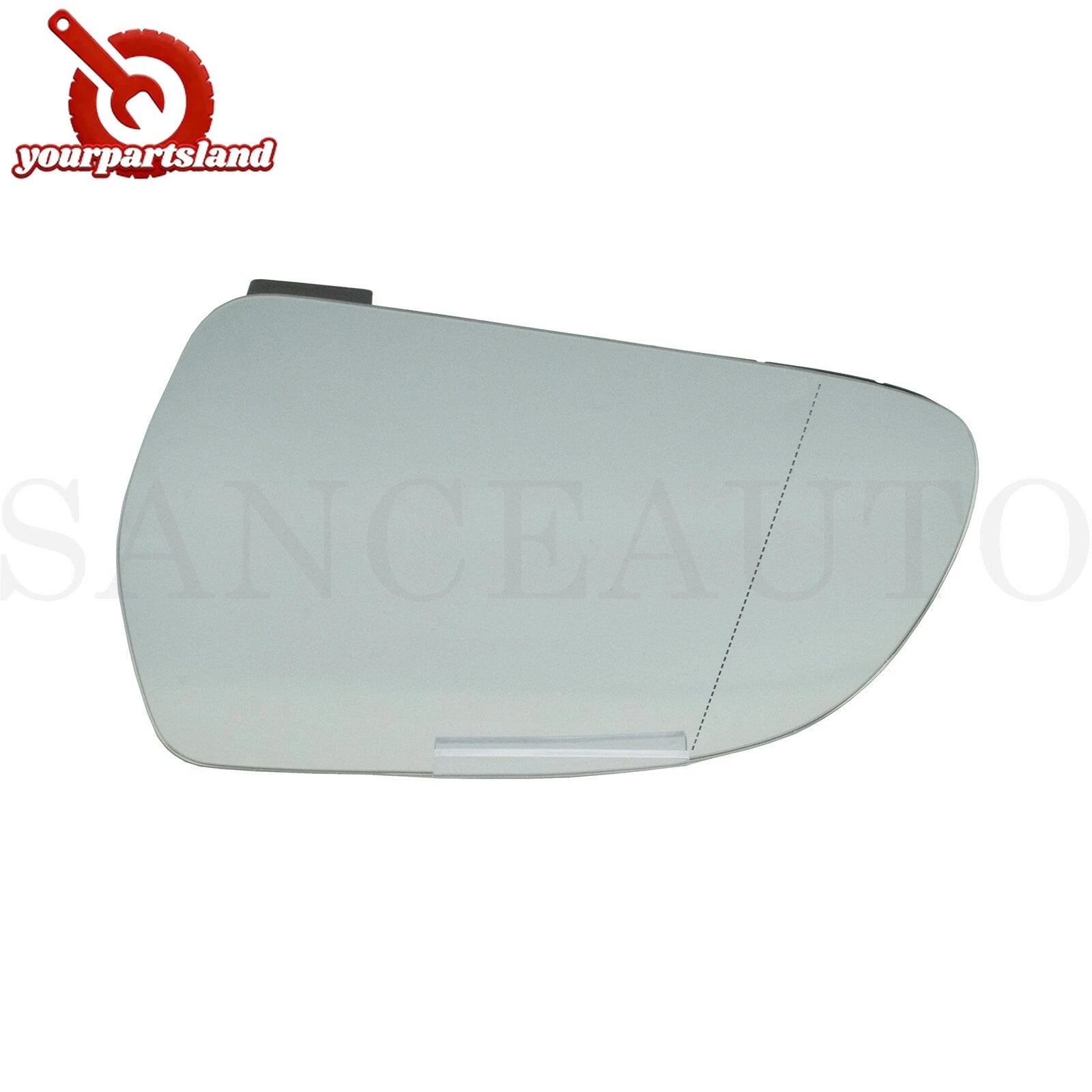 Left Heated Mirror Glass for AUDI A3 8P 2011-2013 A4 B8 2010-2016 A5 2010-2017 6B93BC-57
