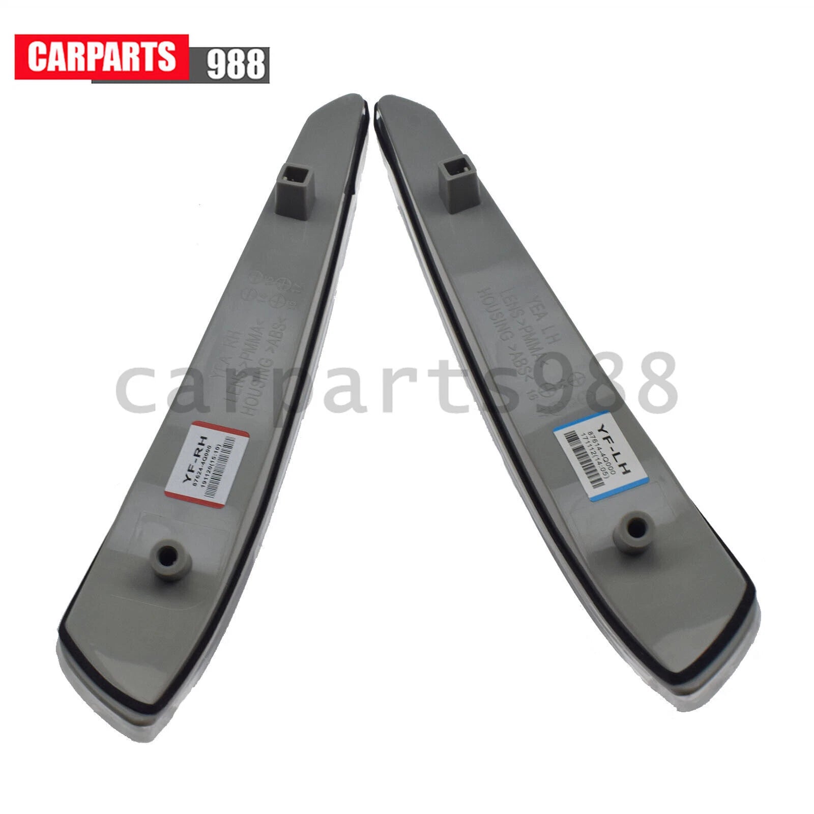 Left Right Side Mirror LED Turn Signal Light For Hyundai Sonata MK8 2010-2014 6B93BC-57
