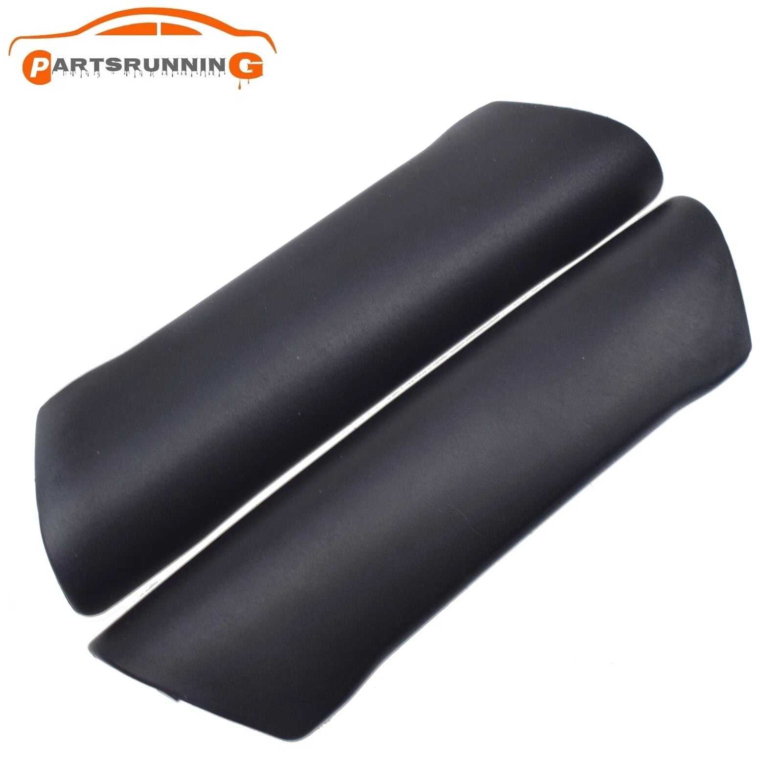 2x Door Handle Trim Handle Shell Cover Black For VW Transporter T5 MK1 2003-2010 6B93BC-57