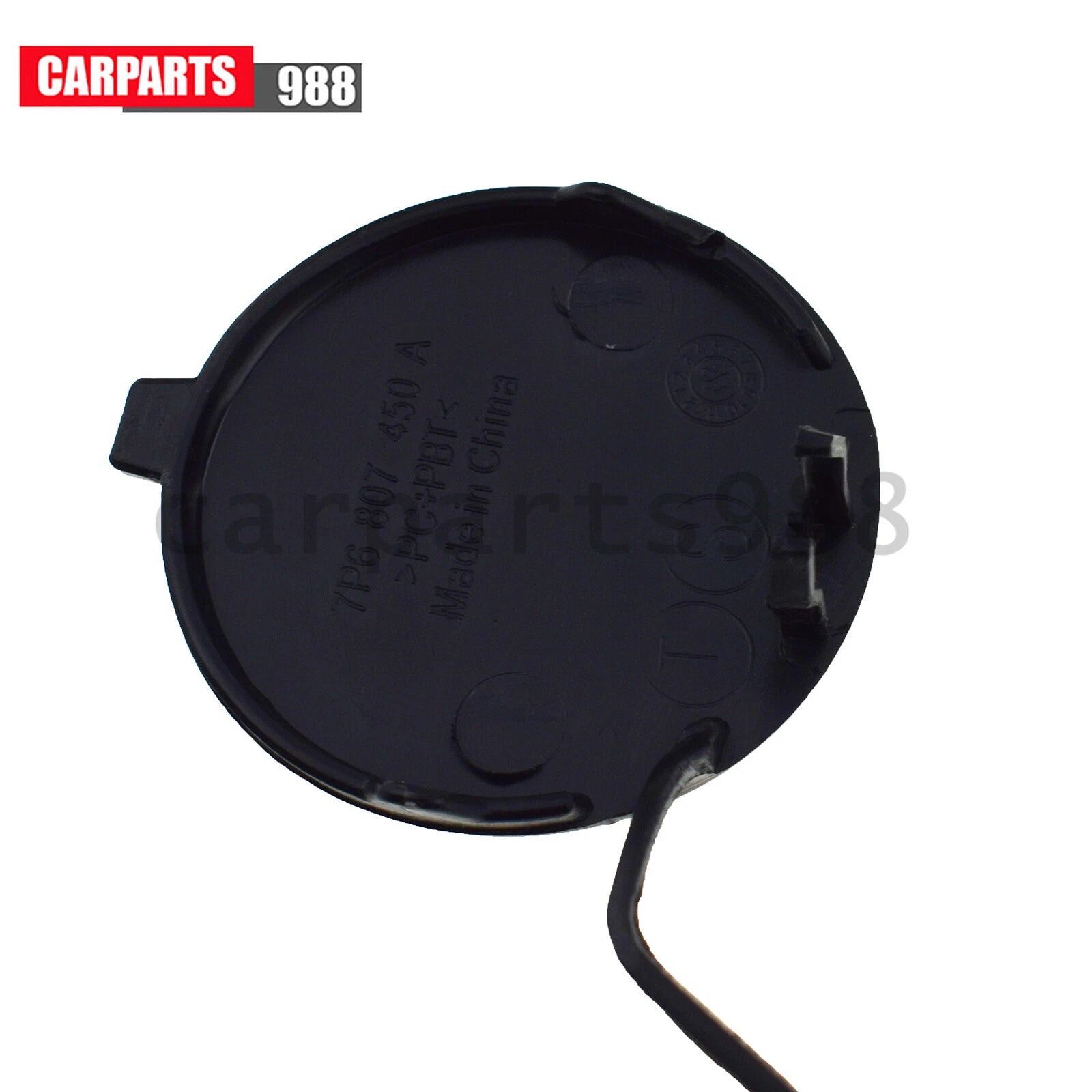 Rear Right RH Bumper Tow Hook Eye Cover For VW Touareg 2011-2014 7P6807450A 6B93BC-57