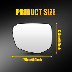 Mirror Glass Fit For 2016-2021 Honda Civic Driver Side Power Heated Replacement 6B93BC-57