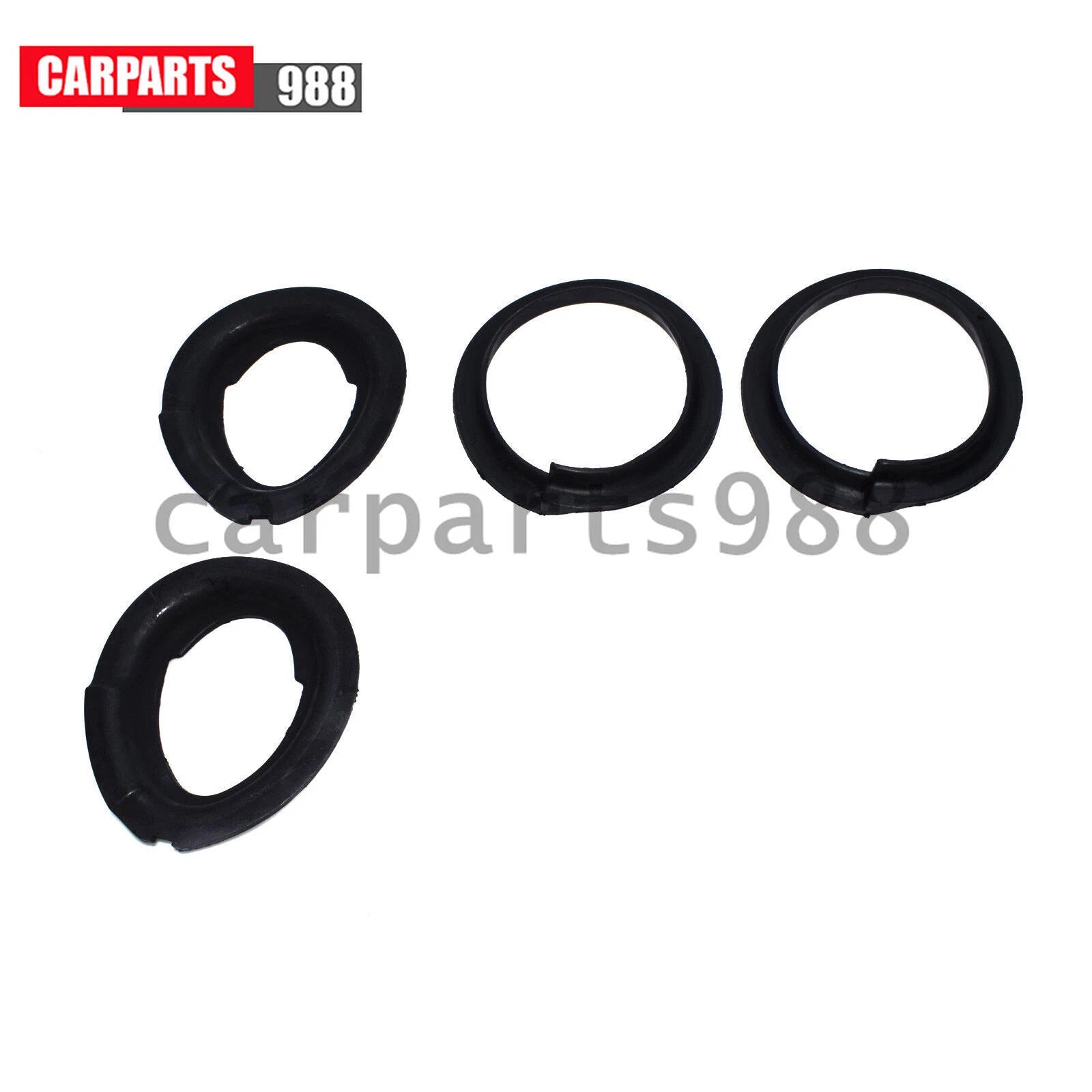 4Pcs Front Upper & Lower Spring Pad For BMW E46 E39 E60 31331091867 31331096664 6B93BC-57
