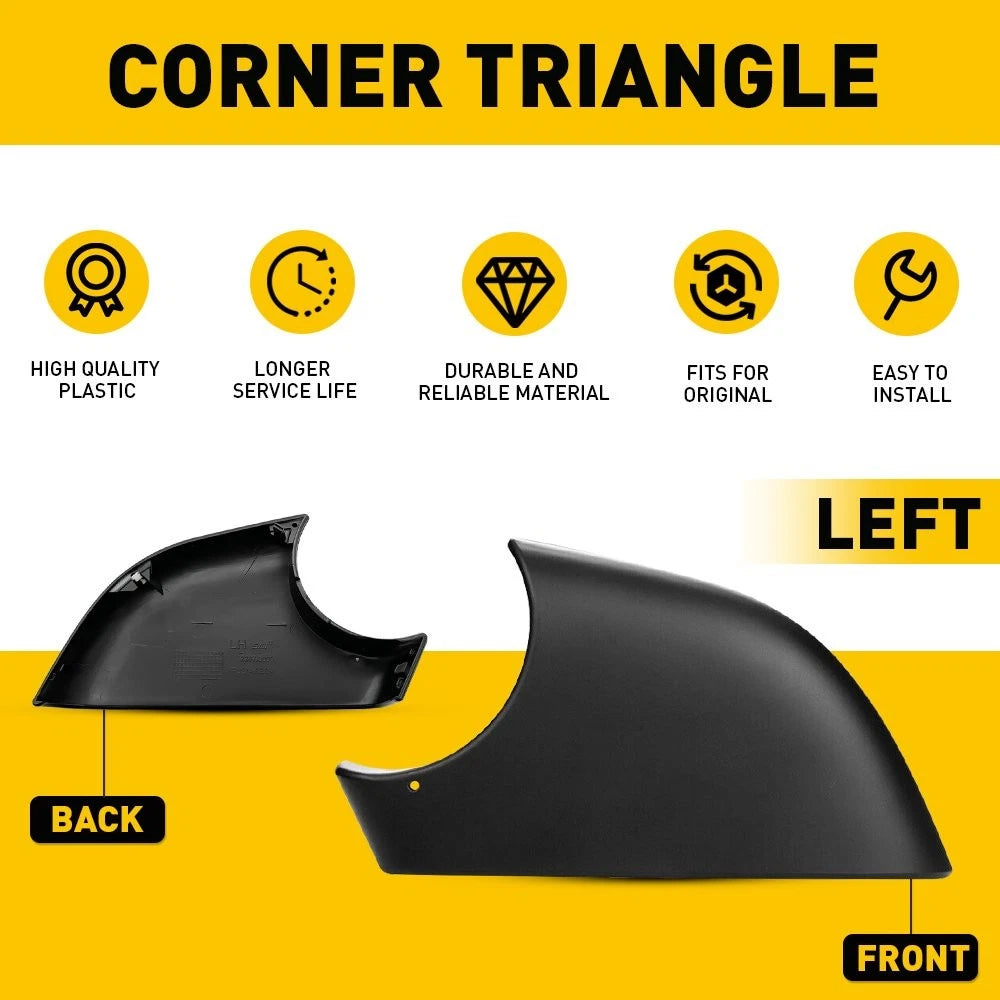 For Tesla 2017-2022 Model 3 Black Left Side Rearview Mirror Cover Lower Holder 6B93BC-57