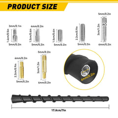 7" Short Antenna Mast for Radio JEEP WRANGLER JK/JL 2007-2023 GLADIATOR 2020-23 6B93BC-57