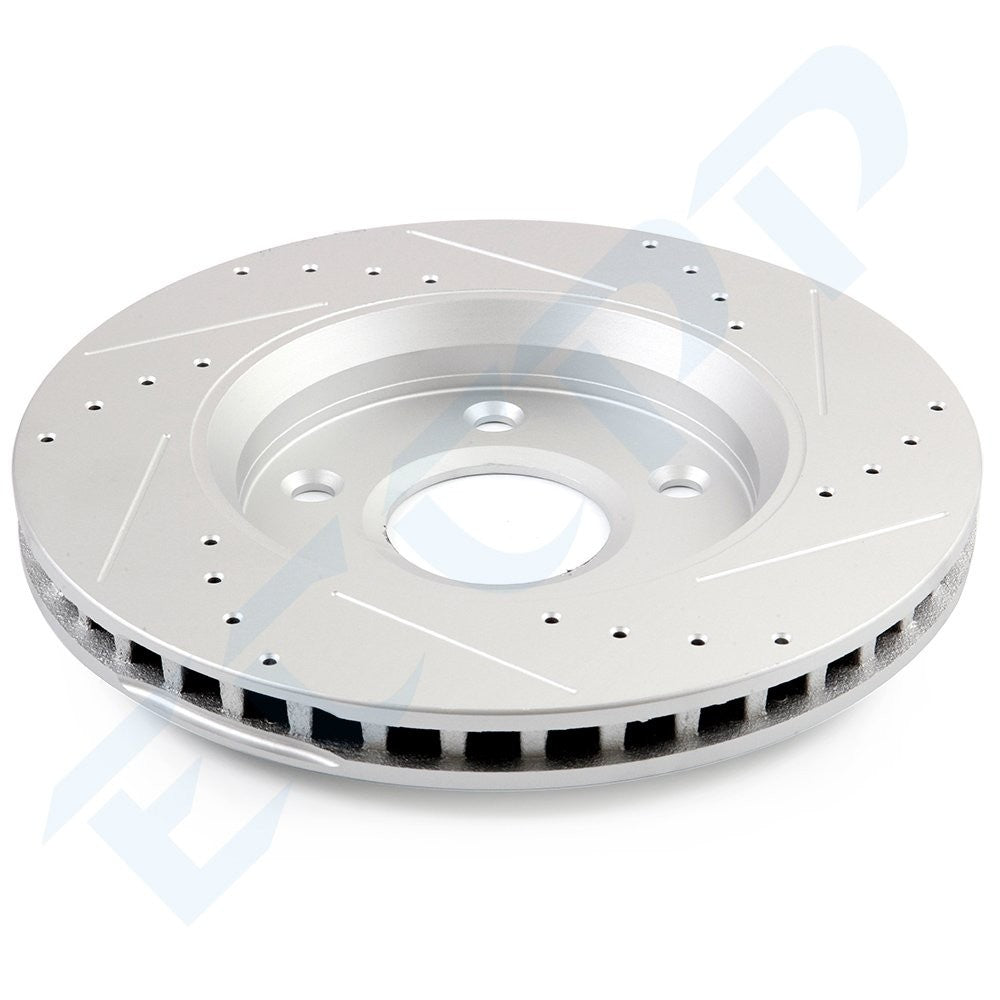 Front Brake Discs Rotors For Dodge Grand Caravan Ram C/V Volkswagen Routan 6B93BC-57