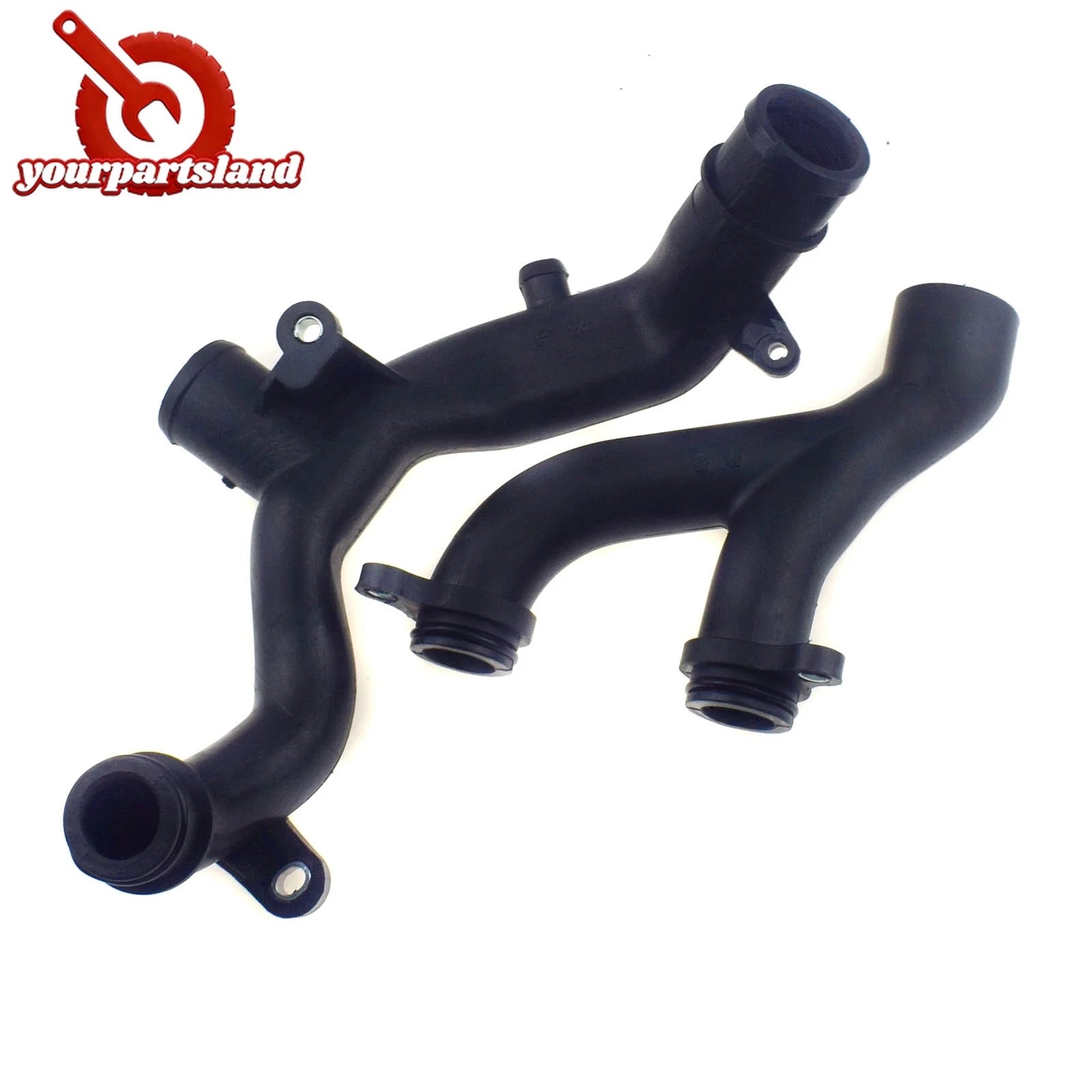 For Jaguar Land Rover 3.0L V6 5.0 V8 Water Coolant Pipe Kit LR092992,LR090630 6B93BC-57