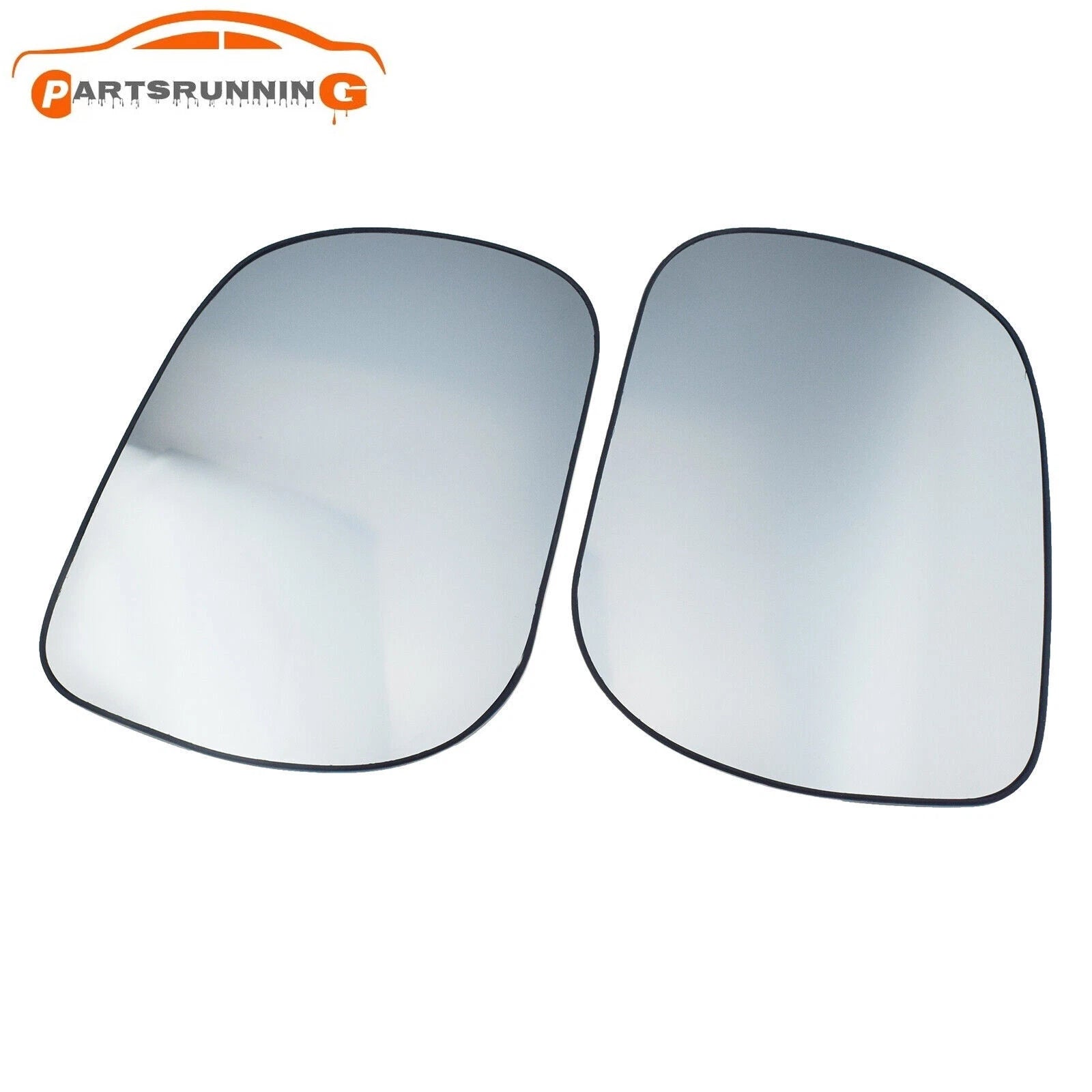 Pair LH&RH Car Side Heated Mirror Glass w/ Backing for Toyota RAV4 2006-2012 6B93BC-57