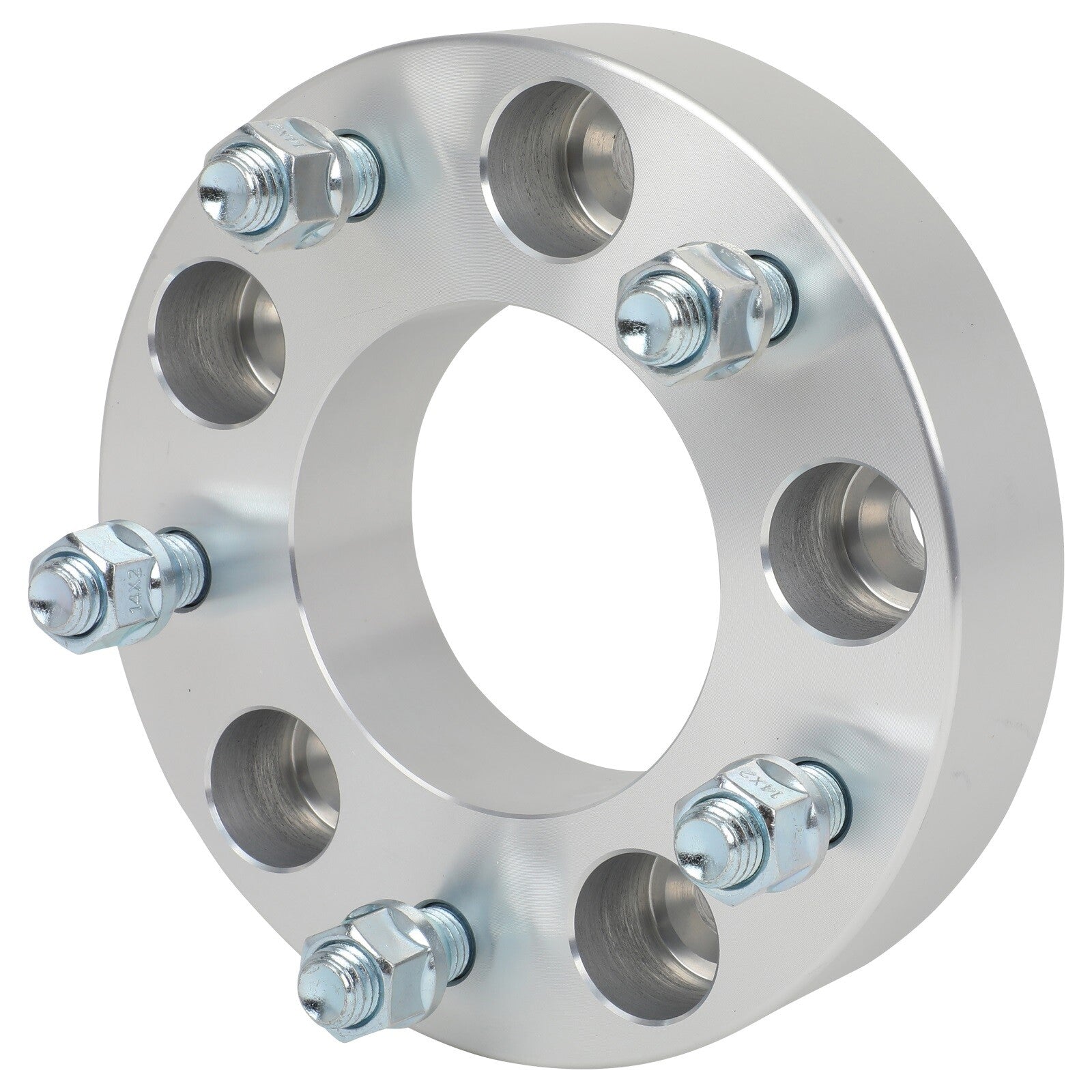 2Pcs 1.5" 5x135 to 5x5.5 Wheel Adapters 14x2 For Ford F-150 5x135 to Ram 5x139.7 6B93BC-57
