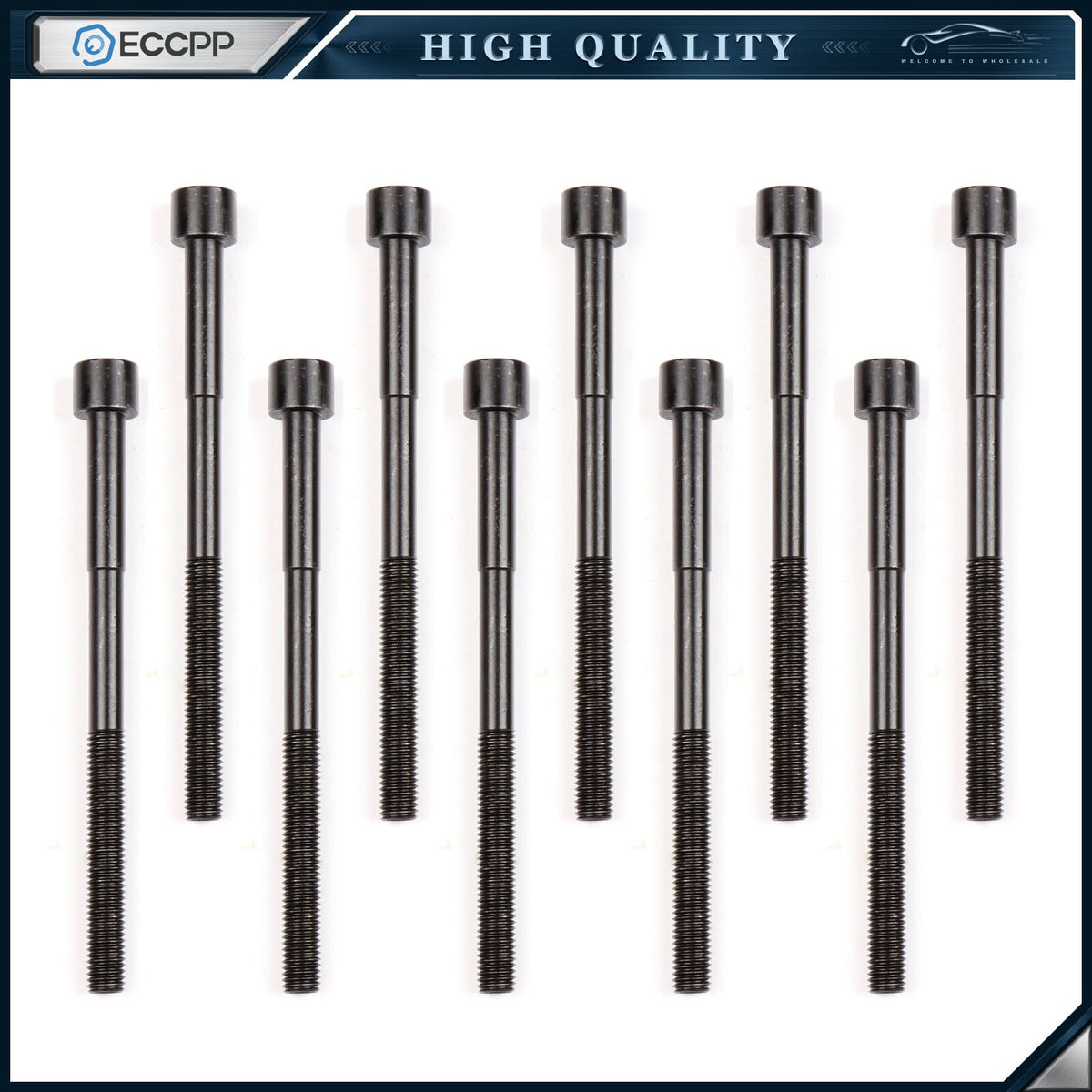 Fits Toyota Lexus Scion 08-15 1.8L DOHC 16v VIN 8 2ZRFE 2ZRFXE Head Bolt Kit 6B93BC-57