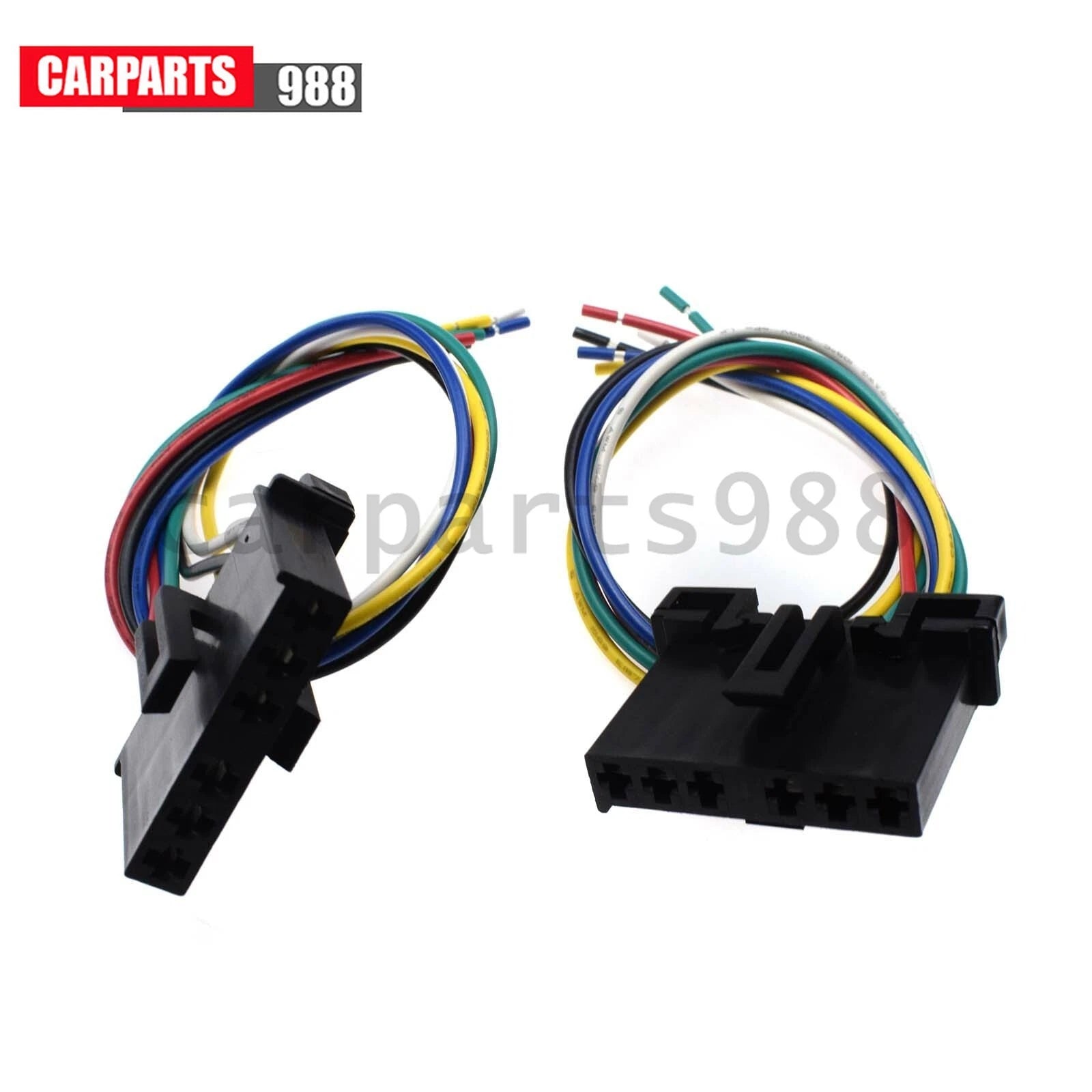 2x Rear Light Bulb Holder Wiring Harness Connector For Ford Transit 2000-2018 6B93BC-57