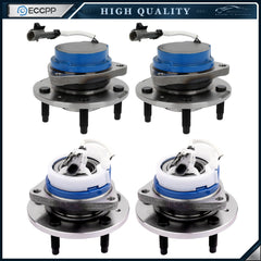 4P Front & Rear Wheel Hub Bearings For Cadillac STS 2005-2011 CTS 2003-2007 RWD 6B93BC-57