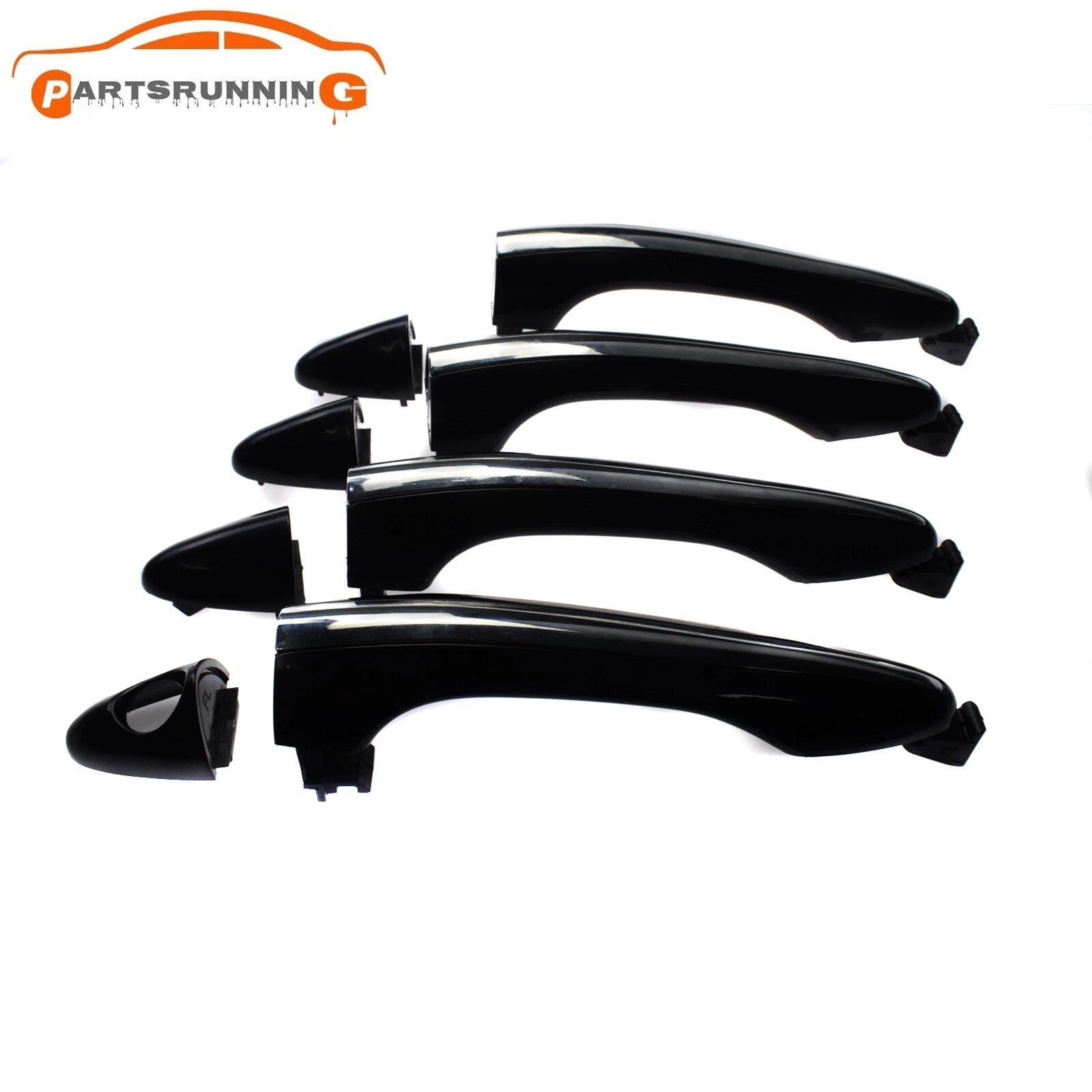 4PCS Front & Rear LH RH Exterior Door Handle Set For 2011-15 Kia Optima 2.0 2.4L 6B93BC-57