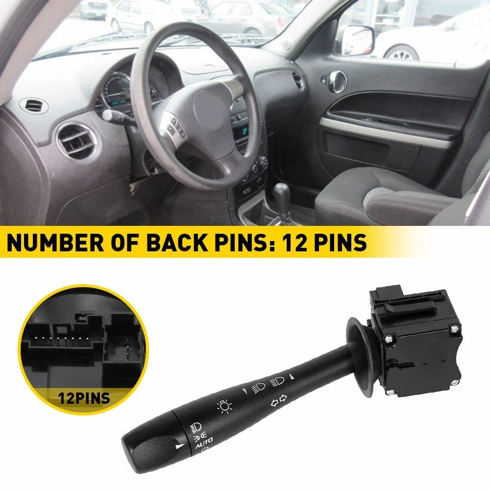 TURN SIGNAL HEADLIGHT DIMMER SWITCH FOR 2007-2009 CHEVY EQUINOX HHR SATURN SKY A 6B93BC-57