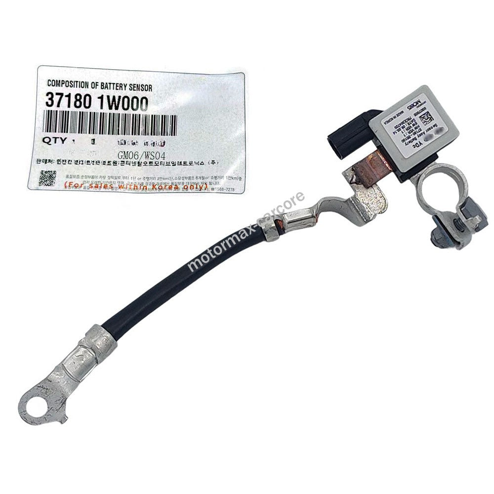 37180-1W000 Battery Negative Cable Battery Sensor for 2012-2015 KIA RIO 1.6L 6B93BC-57