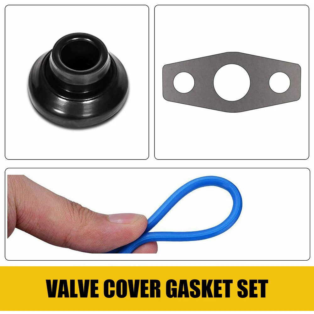 Engine Valve Cover Gasket Set For GMC Chevy Silverado 4.8L 5.3L 6.0L 6.2L US EOA 6B93BC-57