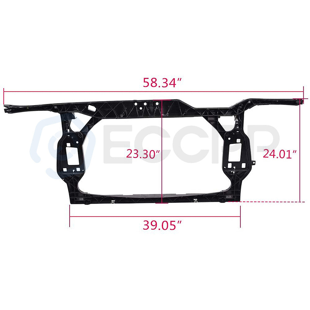 Front Radiator Core Support Assembly For 2009 2010 2011 2012 2013-2016 Audi A4 6B93BC-57