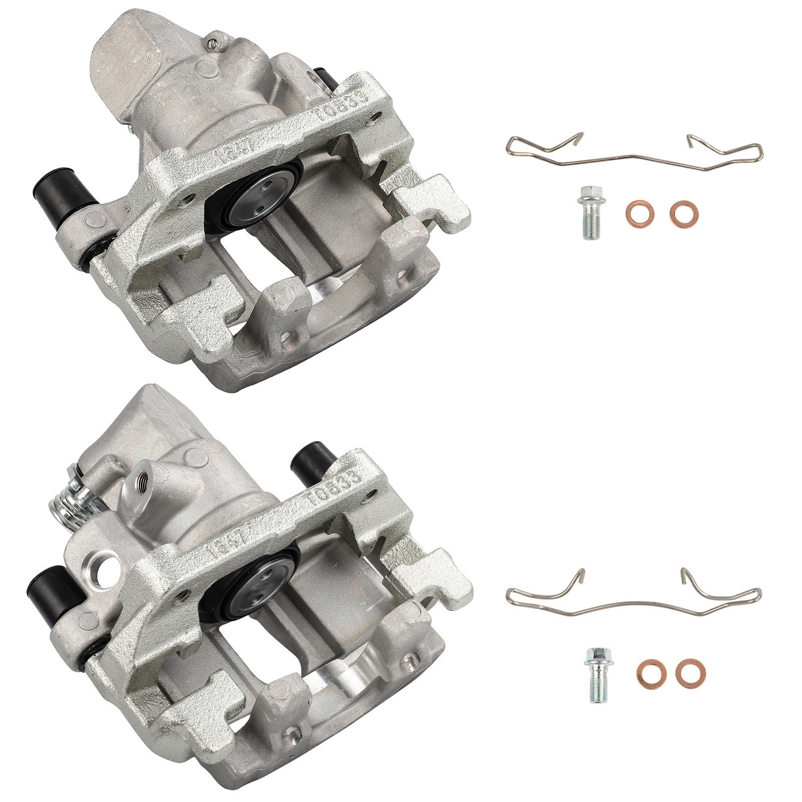 Rear Brake Calipers 2Pcs  For 2018-2020 Ford Ecosport 2012-2018 Ford Focus 6B93BC-57