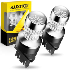 AUXITO LED Brake Stop Tail Light Bulbs 3157 3057 3357 4057 Red Turn Signal Lamps AUXITO