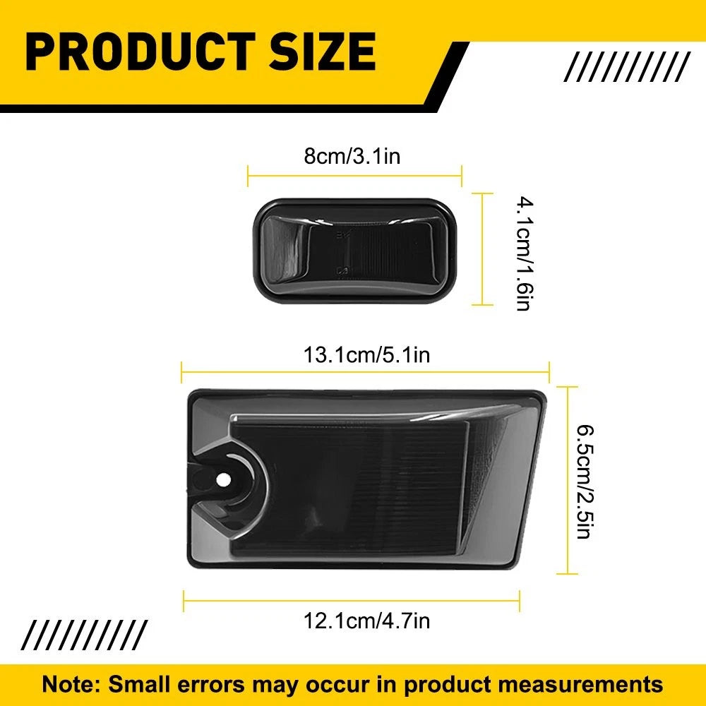 20X Smoked Cab Roof Running Light Housing Cover For Hummer H2/SUT 2003-2009 EOA 6B93BC-57