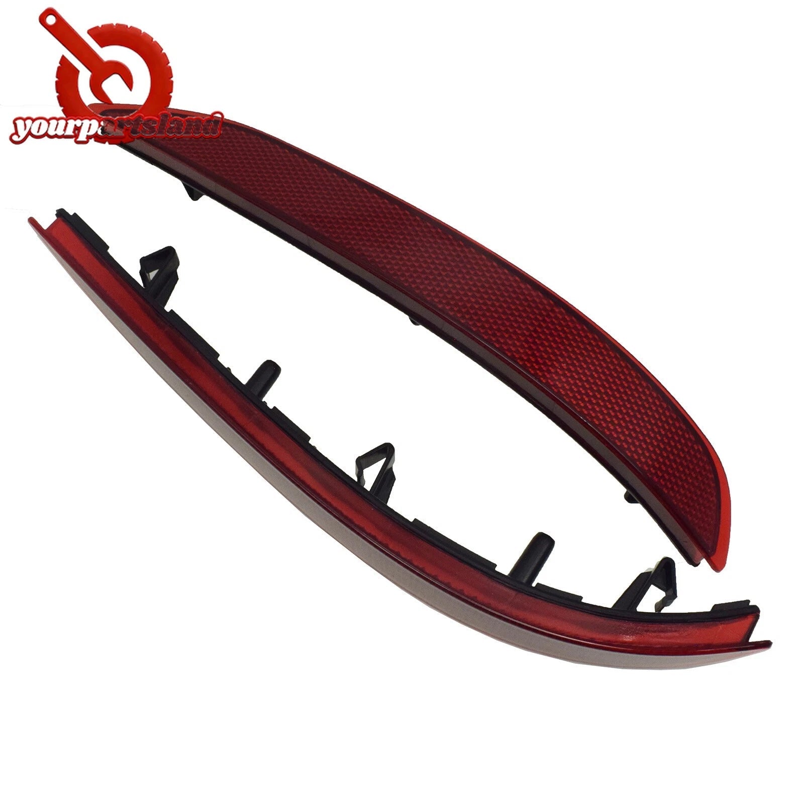 Rear Left Right Bumper Reflector Trim for Chevrolet Equinox 2018-2022 84150890 6B93BC-57