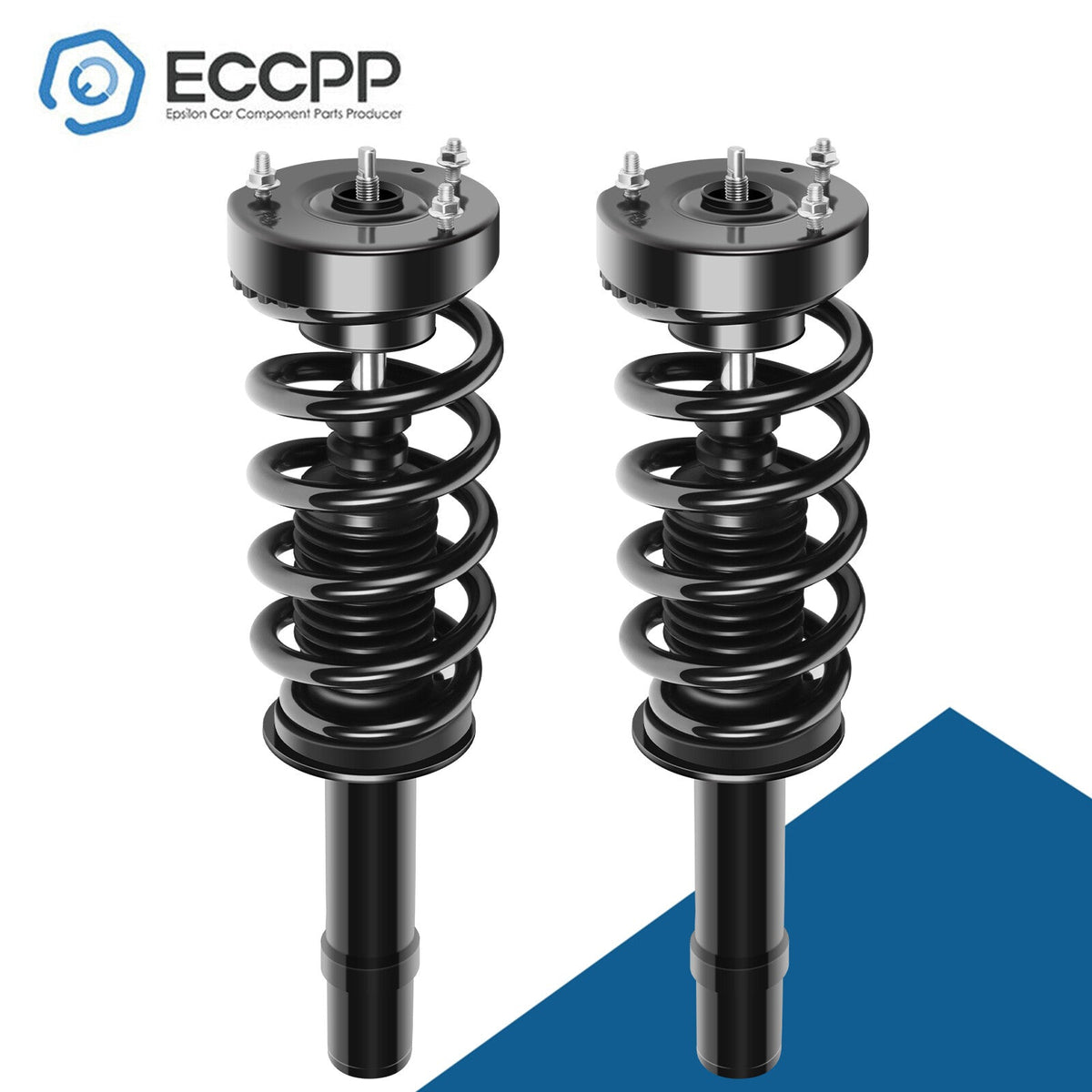 Front (2) Complete Struts Assembly For 2012-2019 Chrysler 300 Dodge Charger AWD 6B93BC-57