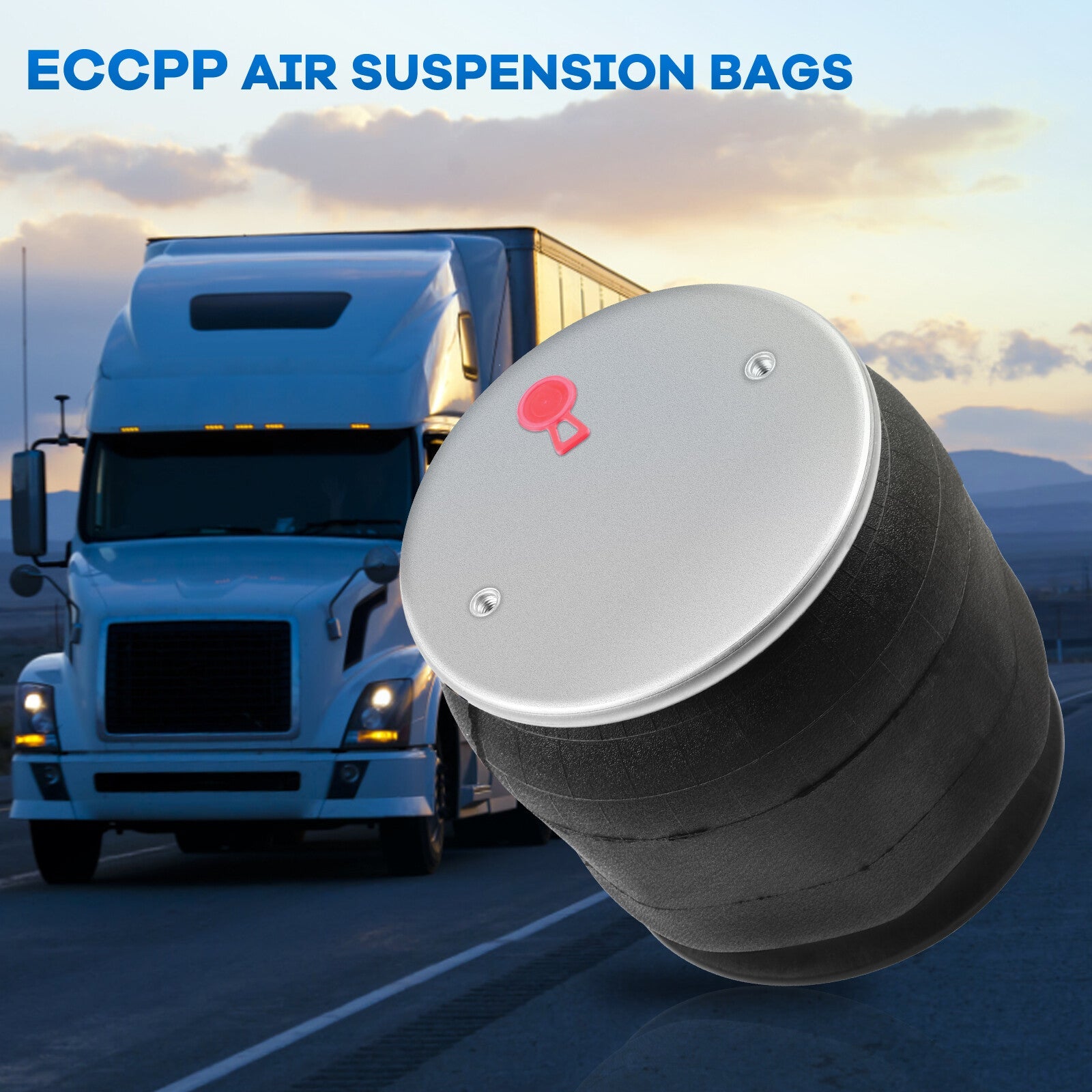 Air Suspension Spring Bag W01-358-9069 1R12-069 For Peterbilt Goodyear ContiTech 6B93BC-57