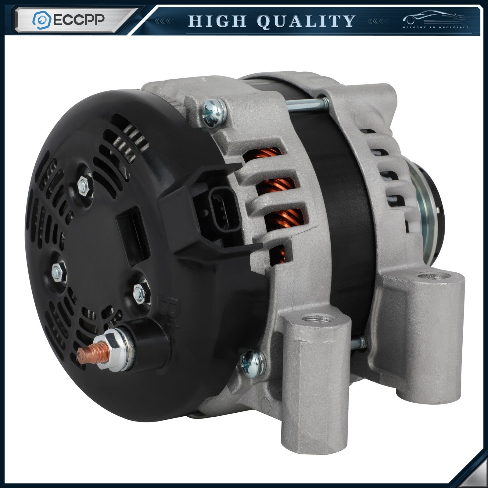 Alternator Fits Buick Enclave 08-17 Chevrolet Traverse 2009-17 GMC Acadia 07-16 6B93BC-57