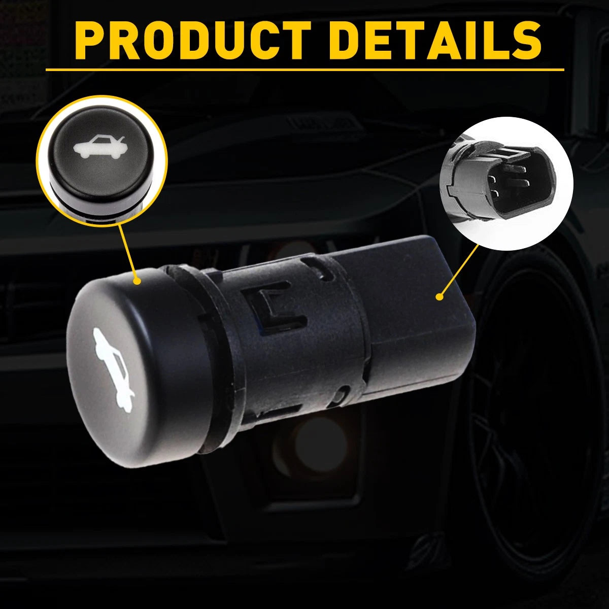 For 2010-15 Chevrolet Camaro Trunk Release Lock Switch 22626464 Button 92224594 6B93BC-57