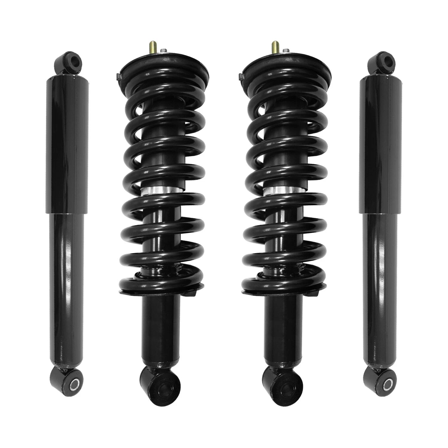 Front & Rear Complete Strut Assembly Shock Kit for 2005-2015 Nissan Xterra RWD 6B93BC-57