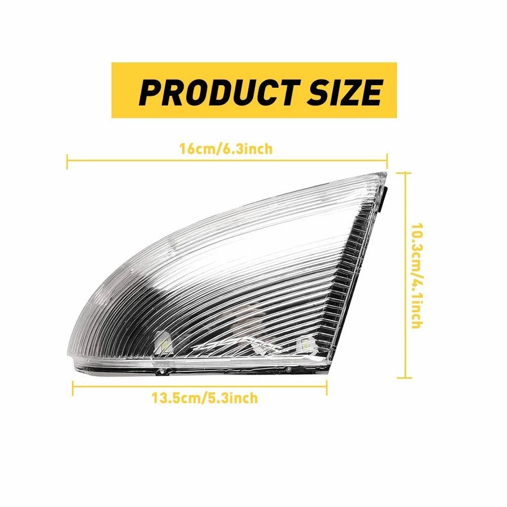 Front Driver & Passenger Mirror Turn Signal For Dodge 09-14 Ram 1500 &10-14 2500 6B93BC-57