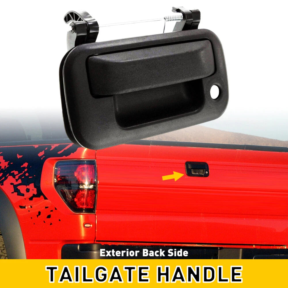 Tailgate Latch Handle &Bezel for 2008-14 Ford F150 F250 F350 F450 4L3Z9943400AAA 6B93BC-57