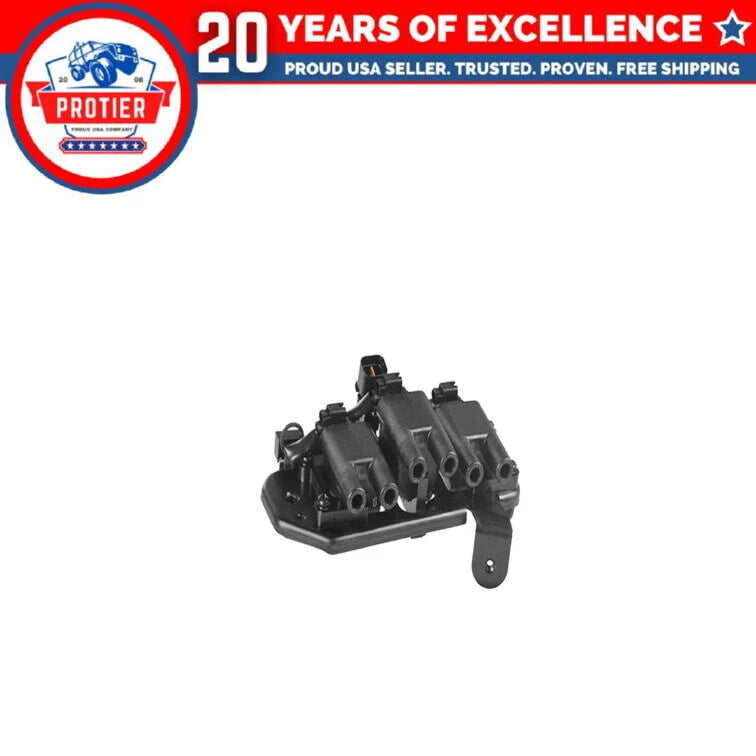 Ignition coil Compatible with 2001-08 Hyundai Santa Fe Tiburon 2.7L 6B93BC-57