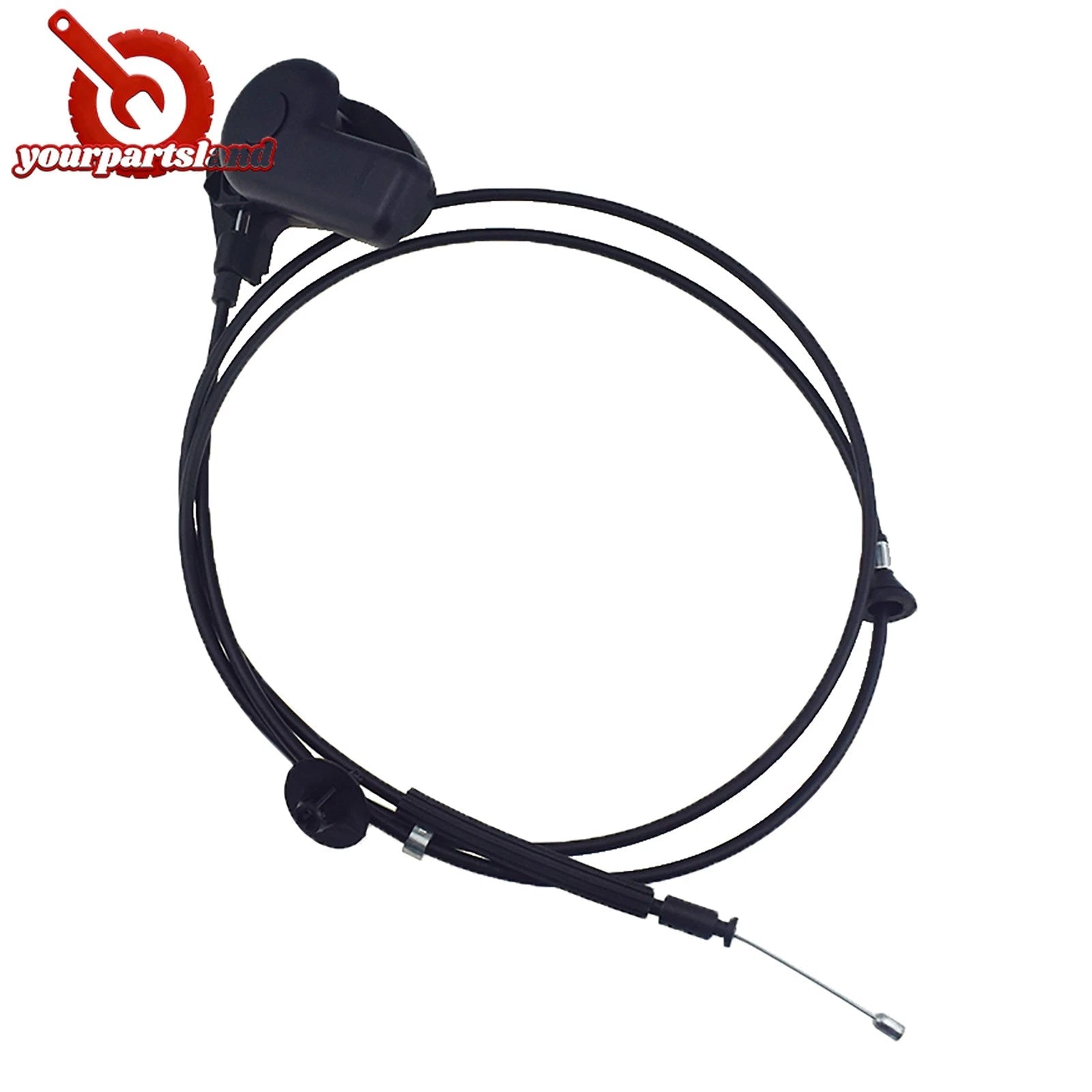 Hood Latch Lock Release Control Cable & Level for 12-17 Ford Focus C-Max 912-195 6B93BC-57